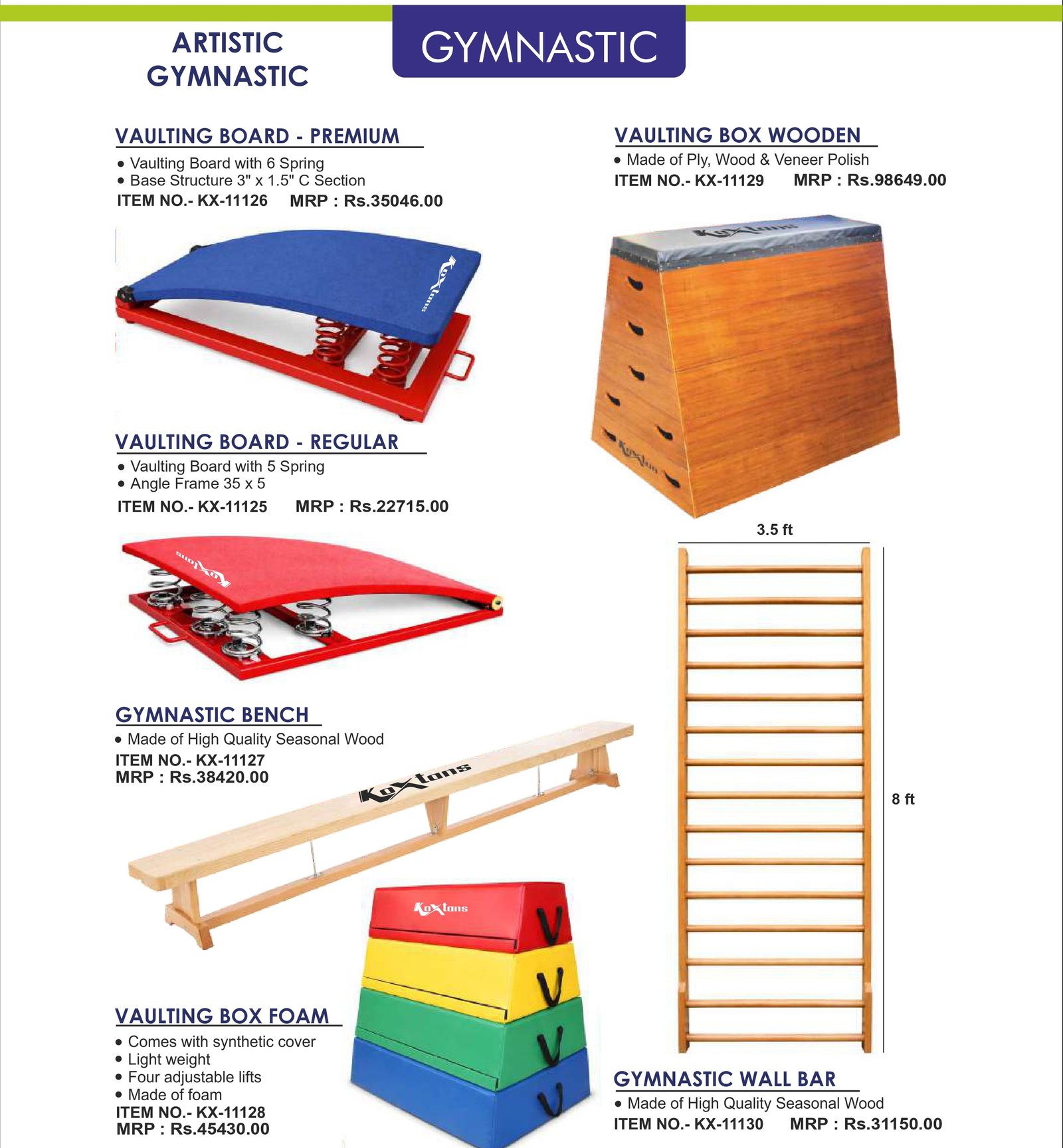 Koxtons Gymnastics Catalogue Page 142